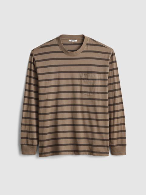 The Long-Sleeve Vintage Pocket Tee