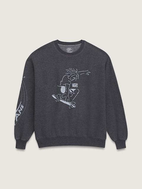 Waffle Shop Skate Crest Crewneck Sweatshirt