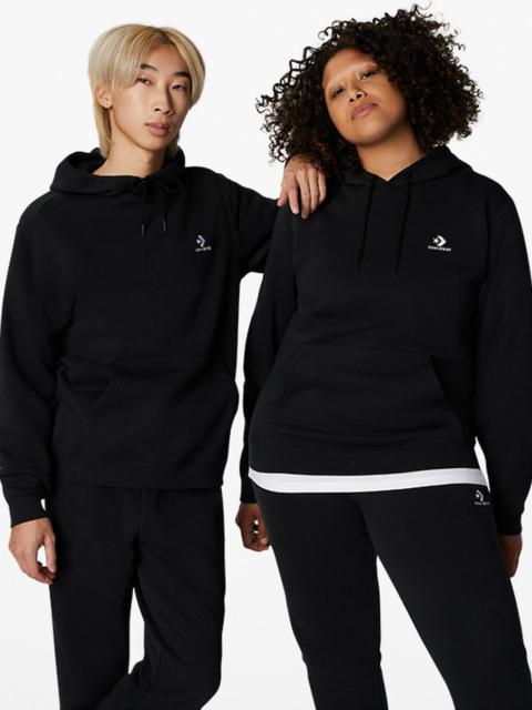 Converse Go-To Embroidered Star Chevron Standard-Fit Fleece Hoodie