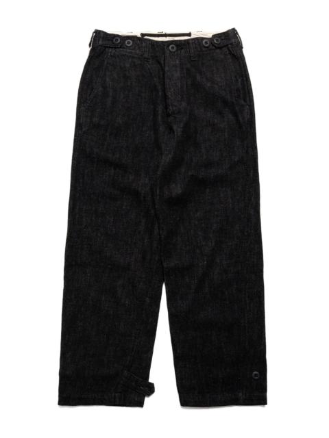11.5oz Denim M43 Field Trousers Fullcount x BiG Exclusive - Black