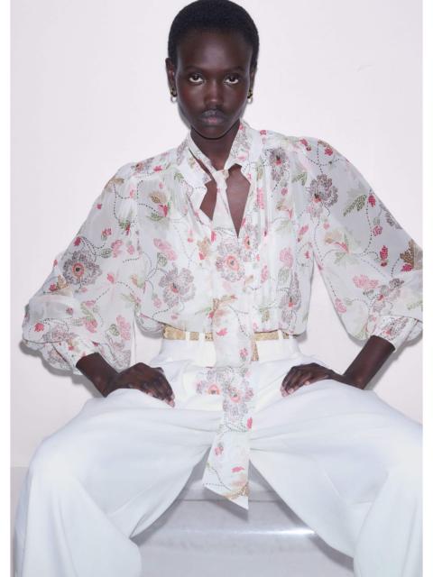 Balloon Sleeve Blouse