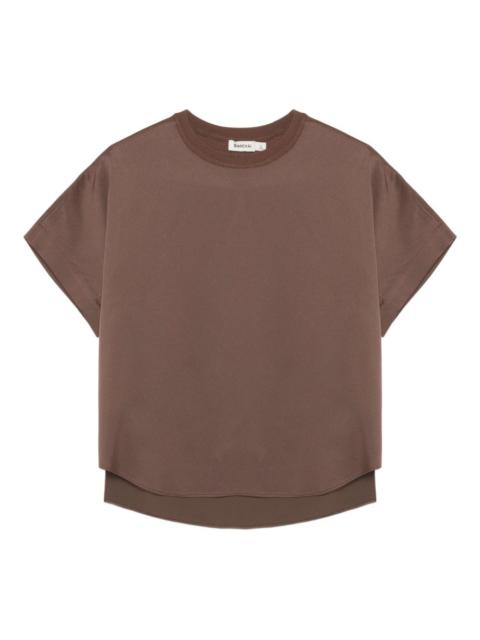 Addy round-neck blouse