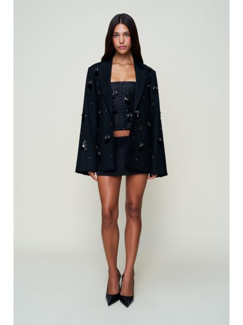 EMBELLISHED OVERSIZED BLAZER