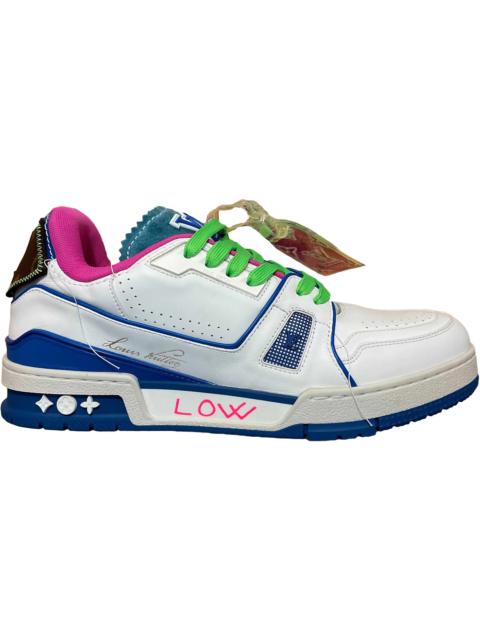 Louis Vuitton Trainer Neon Blue
