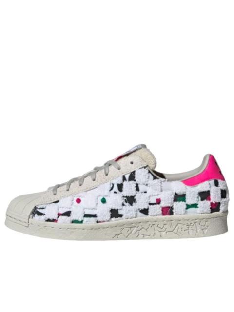 adidas originals Superstar 80s x Han Meilin 'White Black Green' ID4384