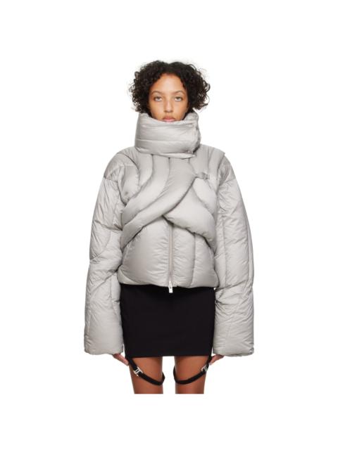 Gray Connective Down Jacket