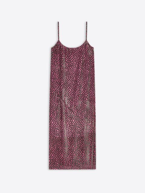 DEVORÉ SLIP DRESS
