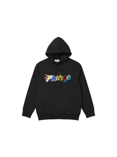 Palace Multi Hood Sweatshirt Black