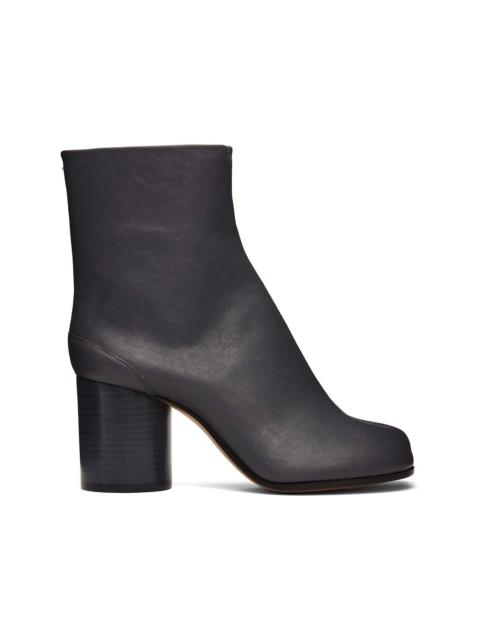 Gray Tabi Ankle Boots