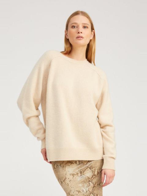 OAT CASHMERE BOYFRIEND SWEATER