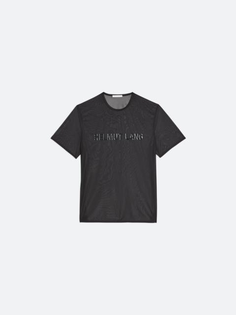 SHEER LOGO TEE