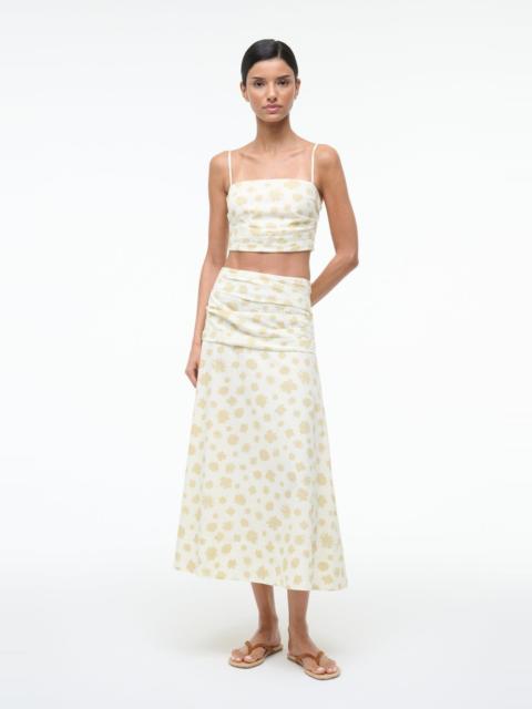 STAUD LORENZO TOP MERINGUE DITSY