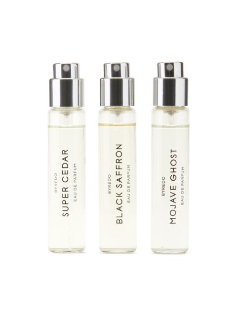 La Sélection Boisée Fragrance Set, 3 x 12 mL