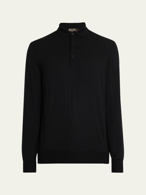 Men's Gift Of Kings Wool Polo Sweater