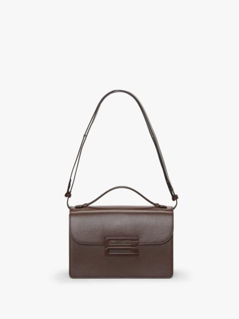Tonal Dorian Bag In Dark Brown Smooth Leather