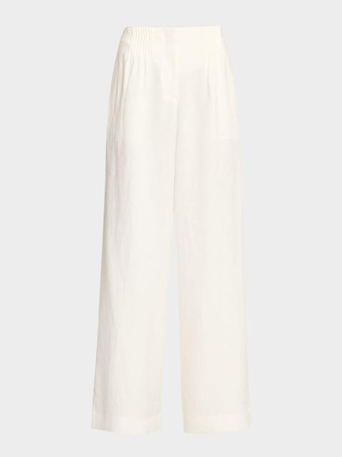 Mini Pleat Trousers
