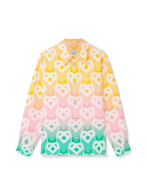 Gradient Heart Shacket