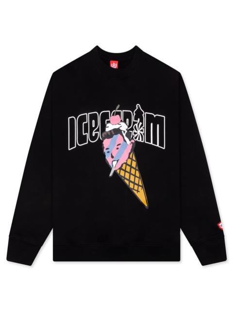 CONE MAN SWEATSHIRT - BLACK
