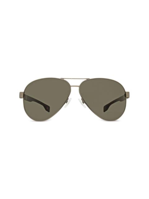 pilot-frame sunglasses