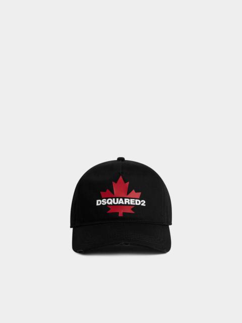 DSQUARED2 CANADIAN LEAF BASEBALL CAP