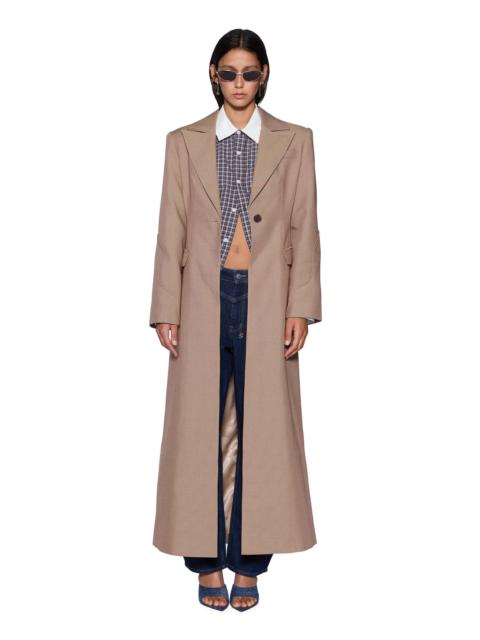 STANCE TAILORED COAT TAN