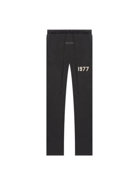 Fear of God Essentials SS22 Relaxed Sweatpants Iron 1977 Logo FOG-SS22-167