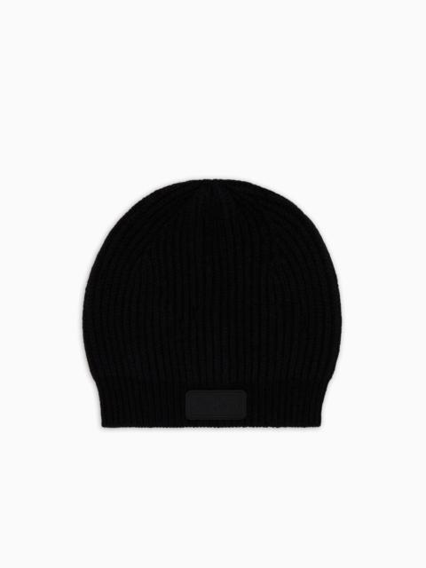 GIORGIO ARMANI NEVE BEANIE HAT
