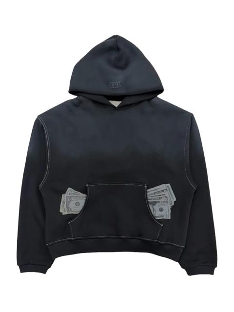 Money Knit Hoodie "Black" ERL13T023 BLK