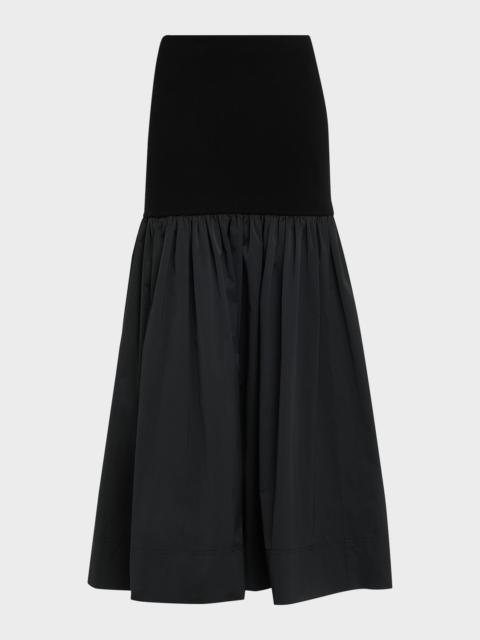 Cami Merino Combo Maxi Skirt