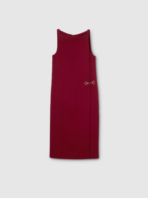 Sablé dress with Horsebit detail