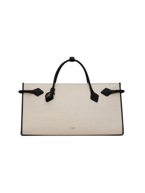Beige & Black 'Le Teckel' Tote