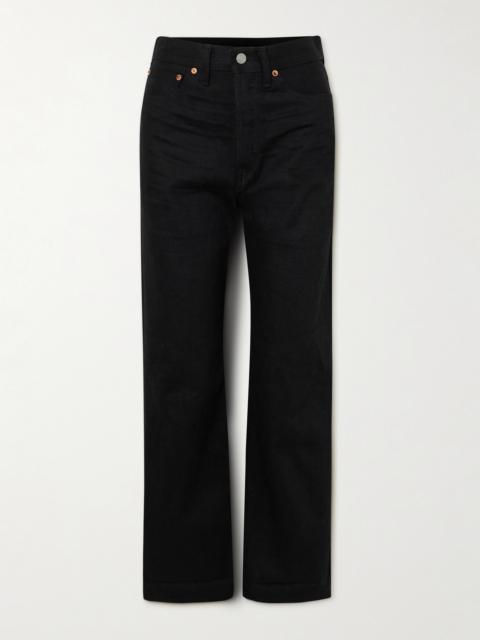 High-rise Wide-leg Jeans