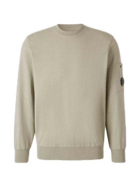 crew-neck cotton sweatshirt