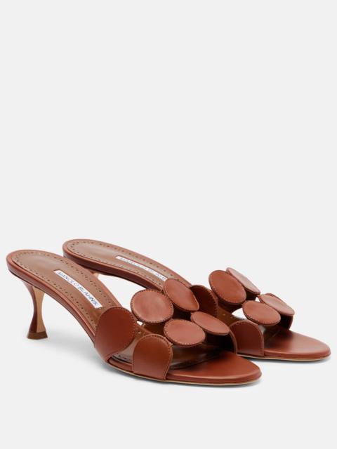 Haribalmu 50 leather mules