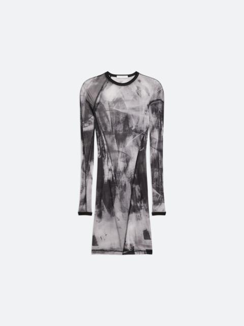 SCRIBBE TWISTED DRESS