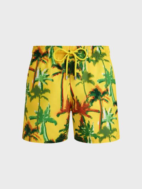 MEN ULTRA-LIGHT AND PACKABLE SWIM SHORTS PALMS OFFSET