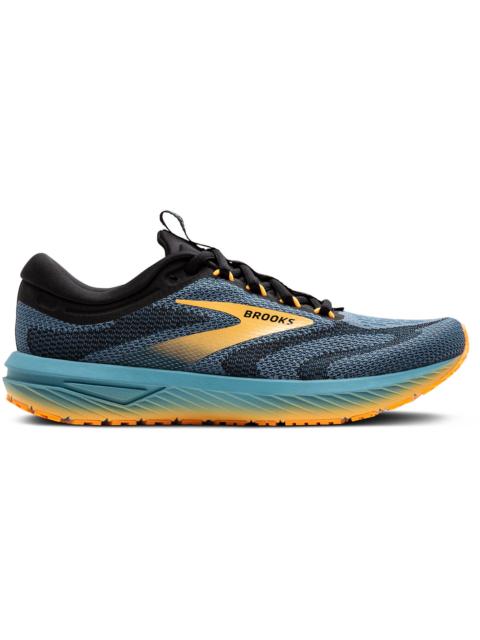 Brooks Revel 7 Storm Blue Black Orange Pop