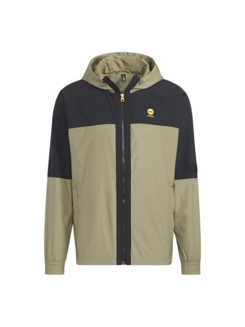 adidas neo M Gsg Cb Wb Casual Sports Hooded Jacket Green HM7425