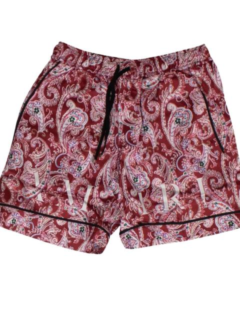 Paisley PJ Shorts "Red"