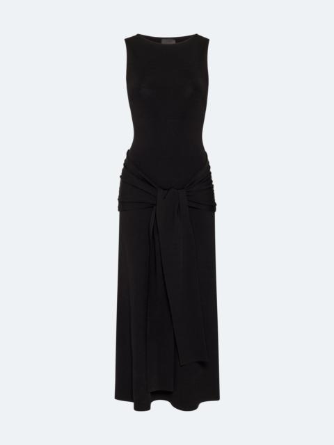 Viscose Waist Tie Dress