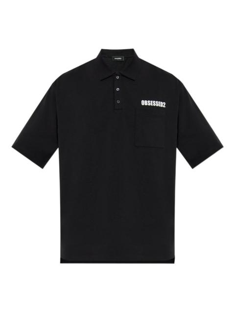 Obsessed2-pocket polo shirt