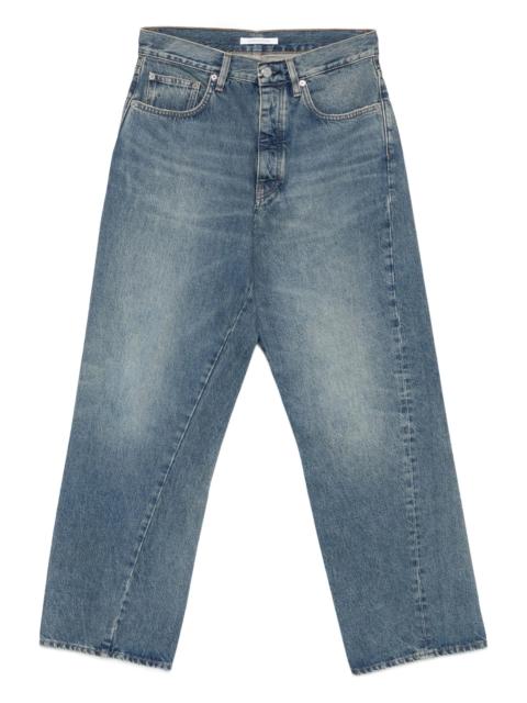 Sunflower Wide-leg Twisted Jeans