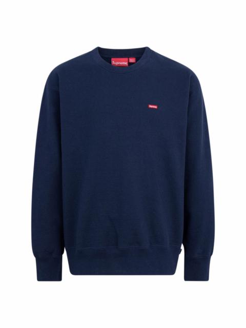 small box logo crewneck sweatshirt