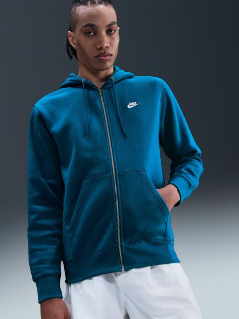 Nike Club Men's Full-Zip Fleece Hoodie