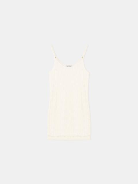 BARRY
Lace knit mini dress