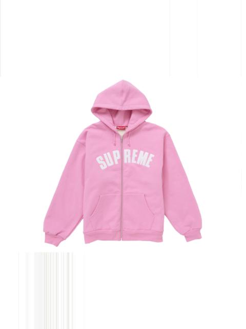 Arc Thermal Zip Up Hooded Sweatshirt Pink