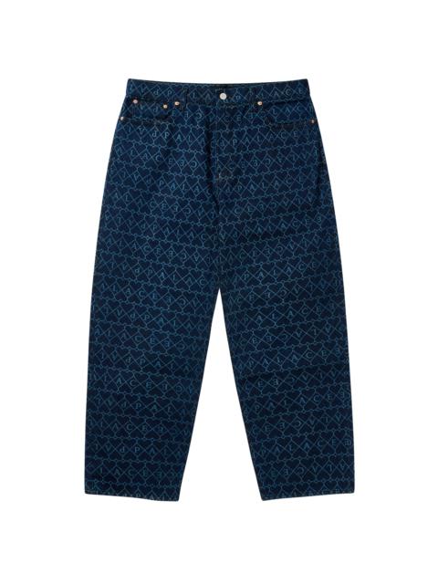 P90 BAGGY JEAN INDIGO HEART