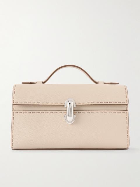 Symmetry Pochette Textured-leather Tote