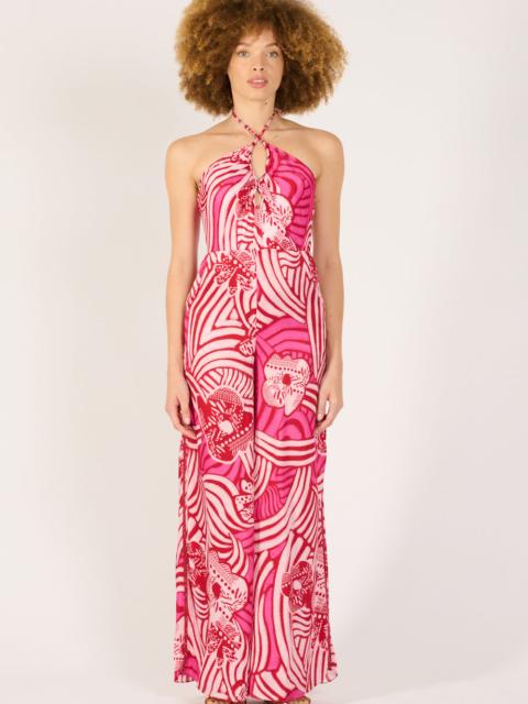 Long Jumpsuit Cilia - Pink Japonism