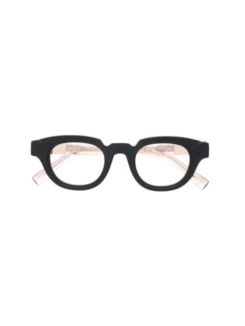 square-frame glasses